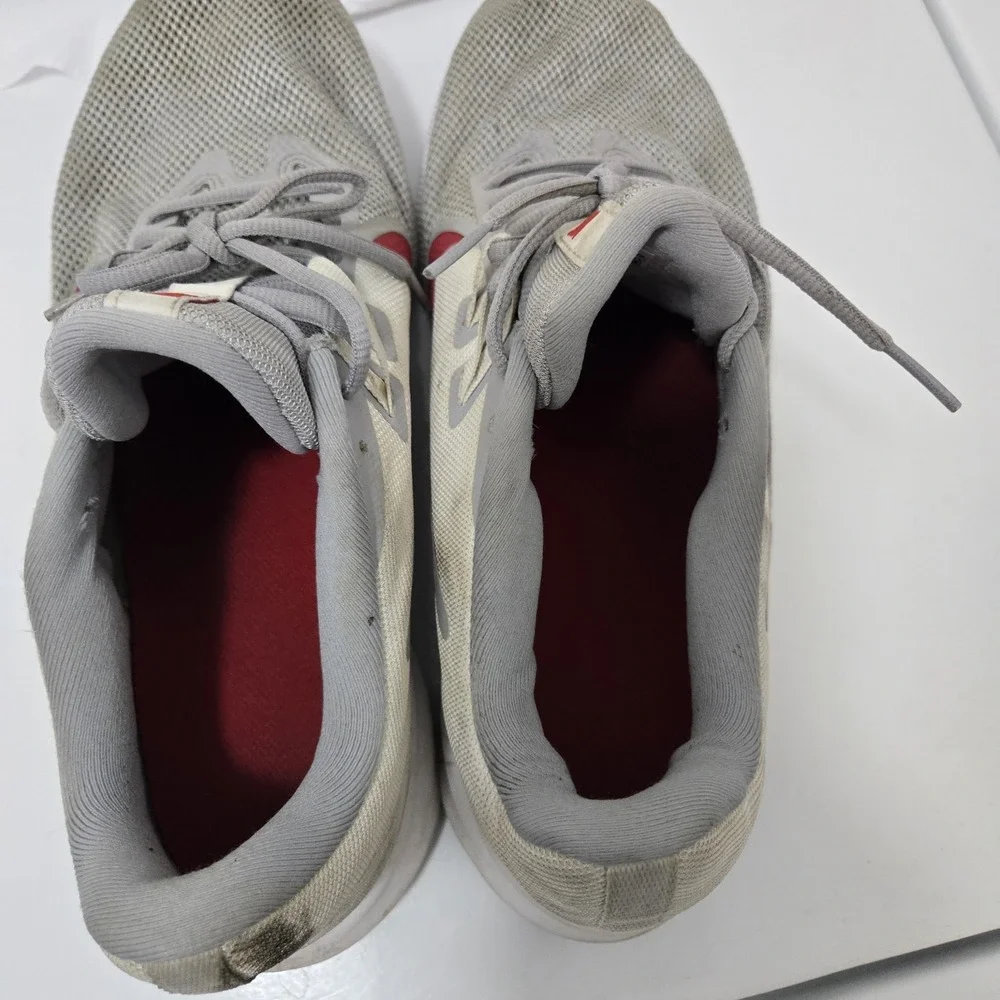 Nike Downshifter 9 AQ7481-006 Men's Size 12 Gray Red Running Shoes Sneakers